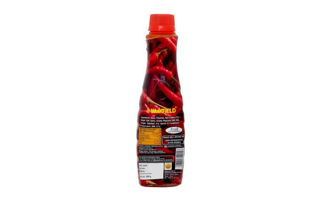 Weikfield Red Chilli Sauce    Bottle  200 grams